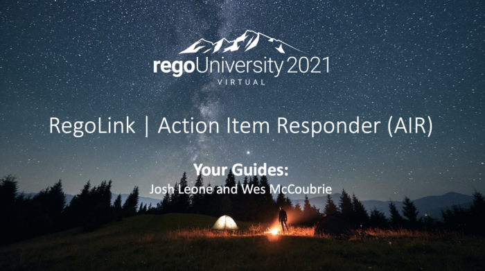 Action Item Responder - .mp4 - RegoU 2021