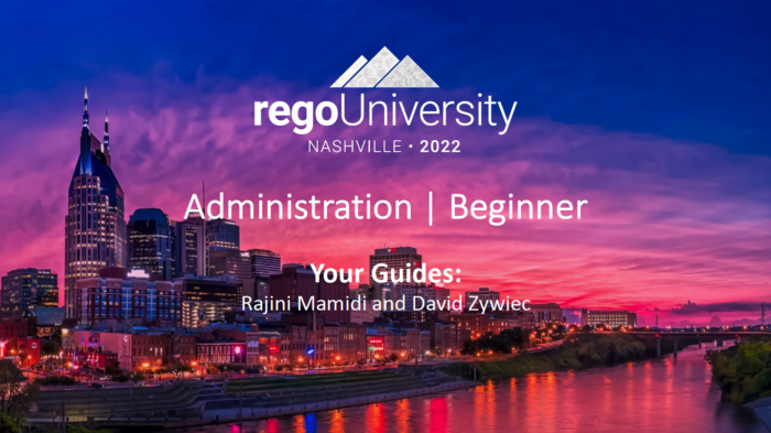 Clarity Administrator | Beginner - RegoU 2022