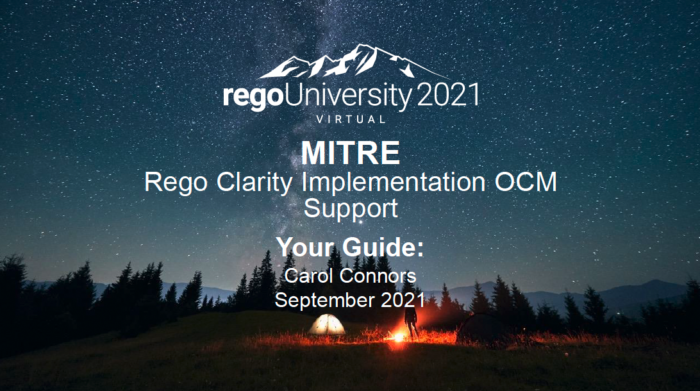 MITRE – Case Study - .mp4 - RegoU 2021