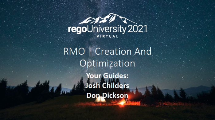 RMO | Creation and Optimization - .mp4 - RegoU 2021