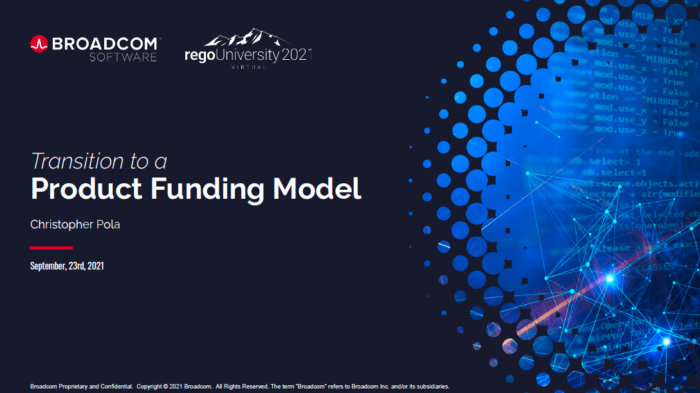 Transition to a Product Funding Model - .mp4 - RegoU 2021