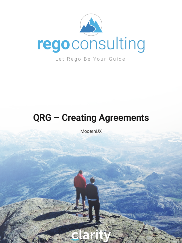 Creating Agreements QRG - MUX