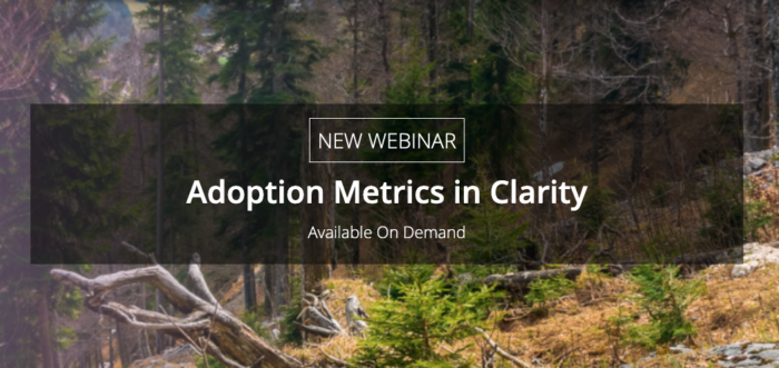 Adoption Metrics in Clarity - Webinar