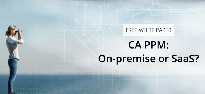 Clarity PPM: On-premise or SaaS - White Paper