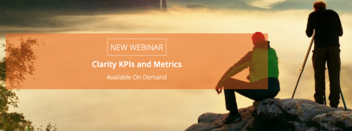 Clarity KPIs and Metrics - Webinar