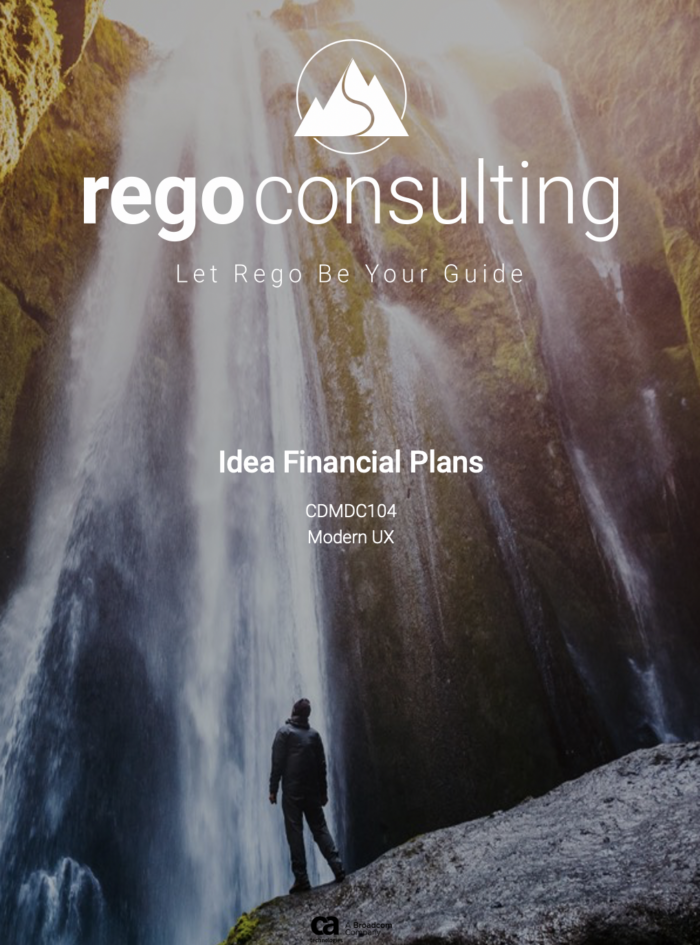 Idea Financial Plans QRG - MUX