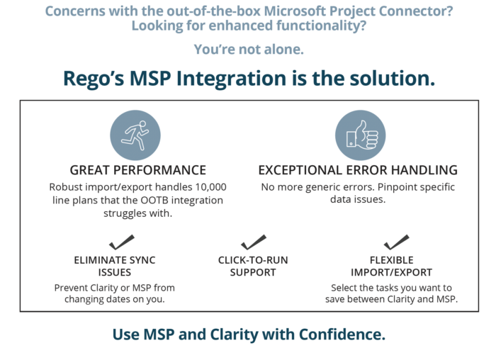 Rego Innovation - Rego Clarity MSP Integration