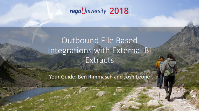 Outbound File-Based Integrations with External BI Extracts