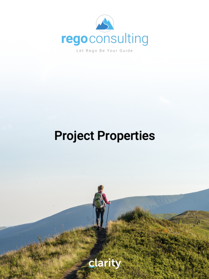 Populating Project Properties QRG - MUX