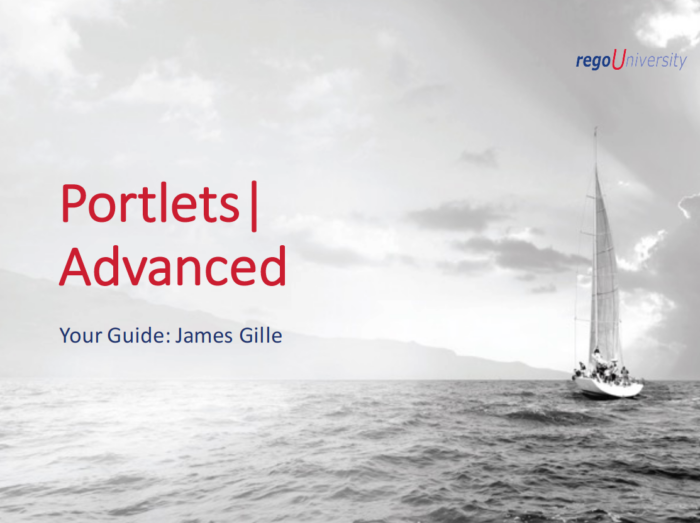 Portlets | Advanced