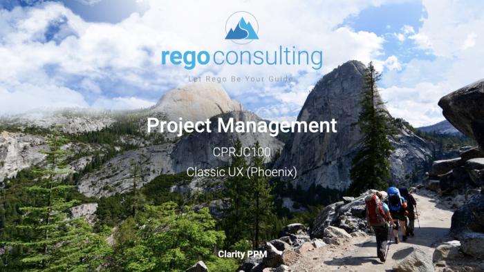 Project Management – Classic PHX UX