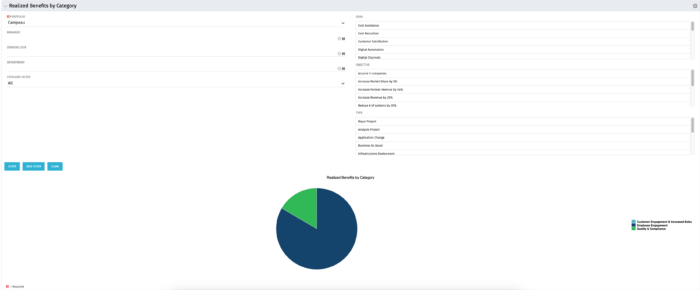 Realized Benefits by Category - BT - Postgres