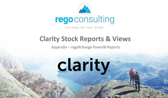 Clarity Stock Reports & Views