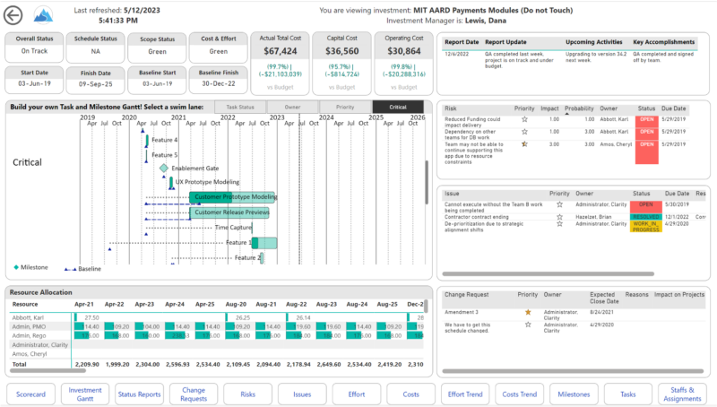 Portfolio Bi Portfolio Summary Dashboard (Power BI) - RegoXchange