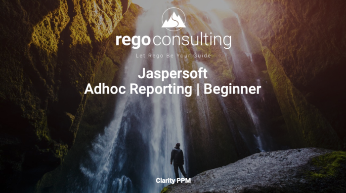 Jaspersoft Ad Hoc Reporting