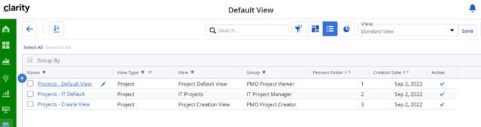 MUX Views - Default Views