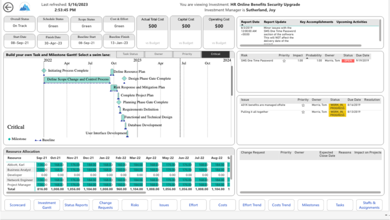 Program Summary Dashboard (Power BI) - RegoXchange