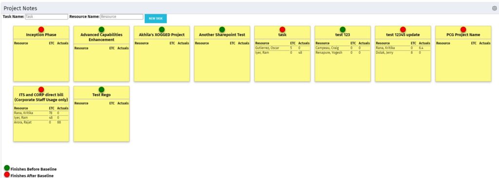 Task At-A-Glance Notes - Oracle/SQL - RegoXchange