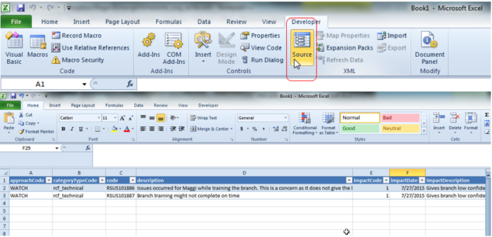 Use MS Excel to Map Data via XOG Files to CA PPM