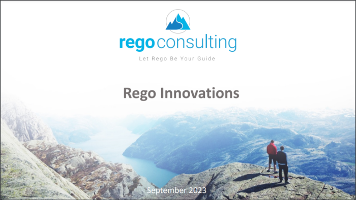 Rego Innovations– RegoU 2023