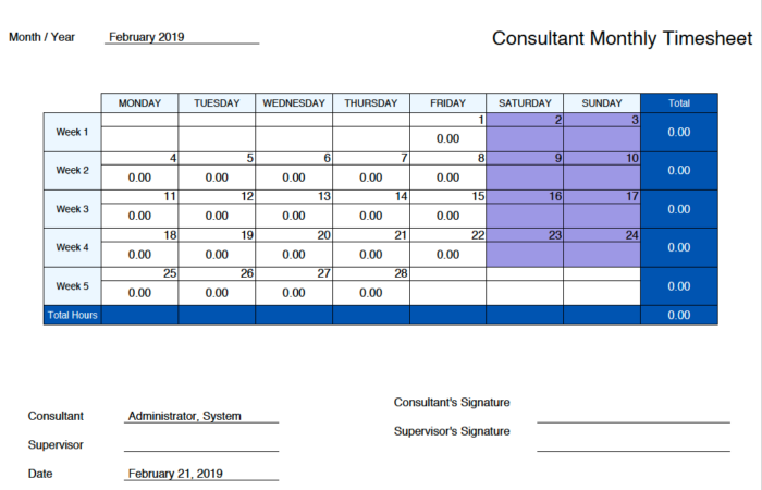 Monthly Actuals – User View (JS Report)