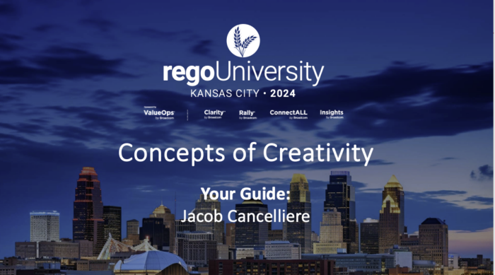 Concepts of Creativity – RegoU 2024