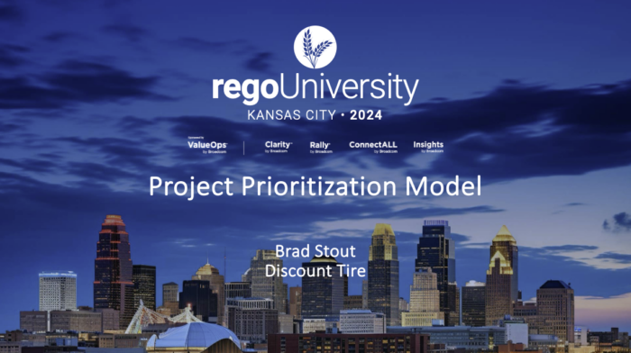 Discount Tire Project Prioritization Model – RegoU 2024