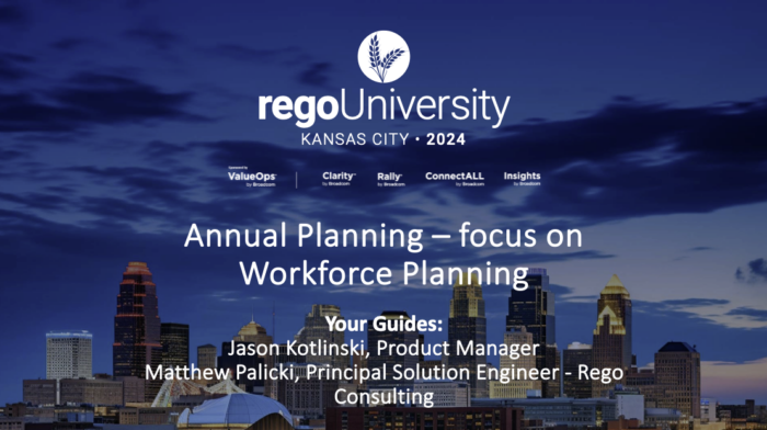 Annual Planning | Workforce Planning – RegoU 2024