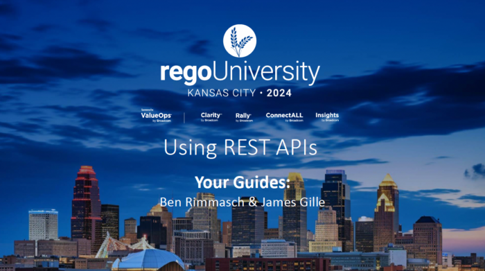 Using REST APIs – RegoU 2024