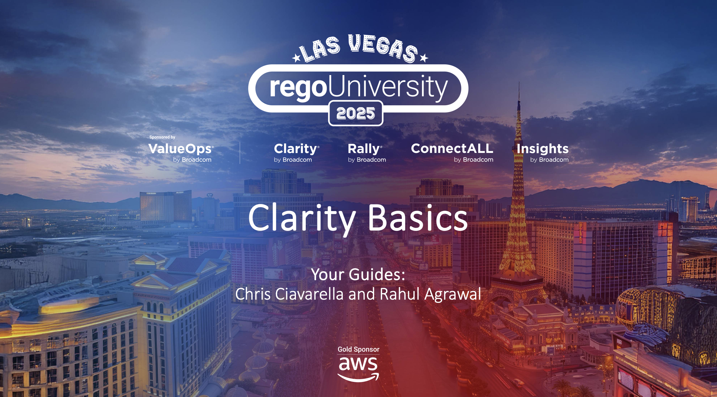 Clarity Basics – RegoU 2025