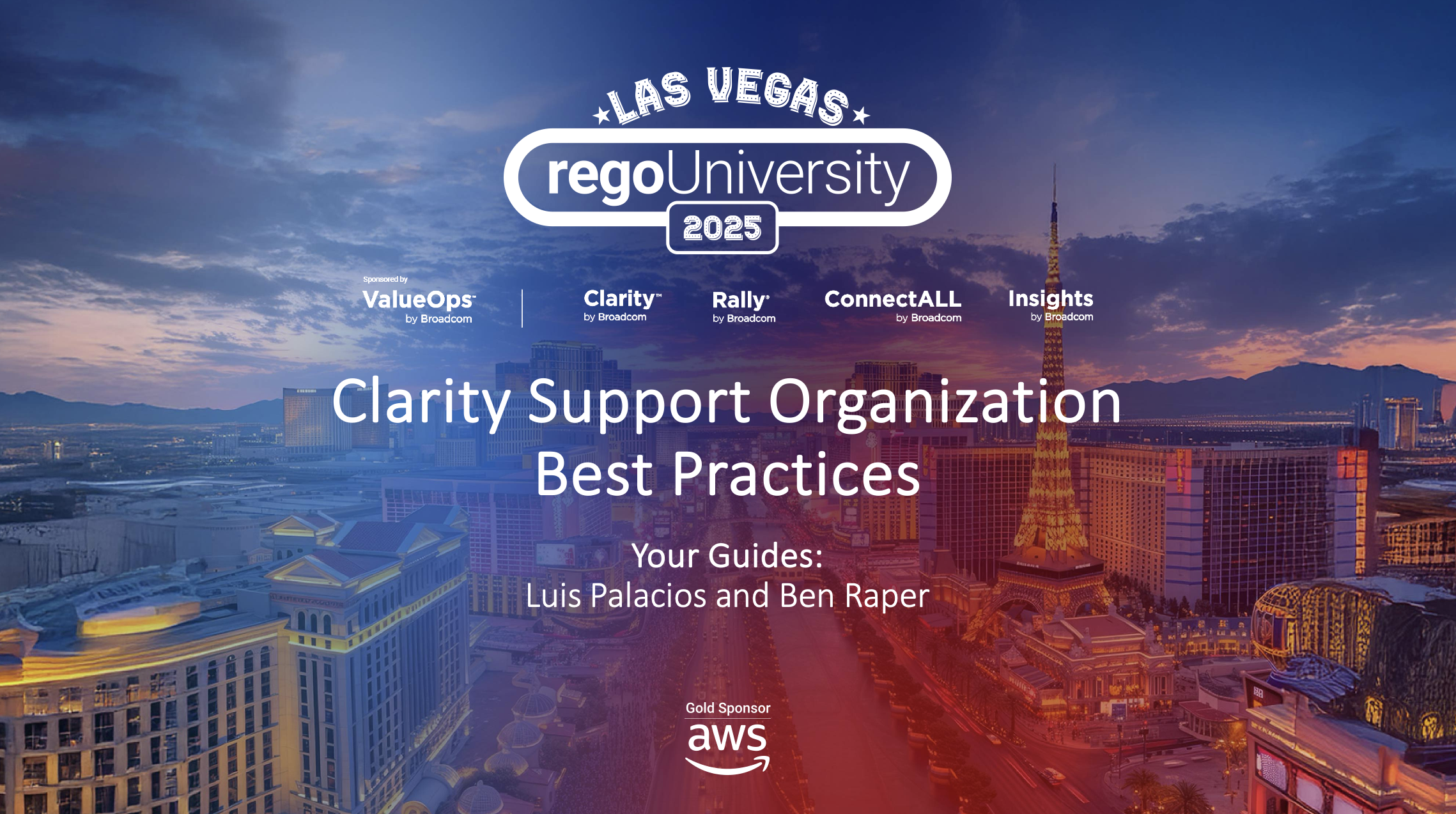 Clarity Support Organizations – RegoU 2025