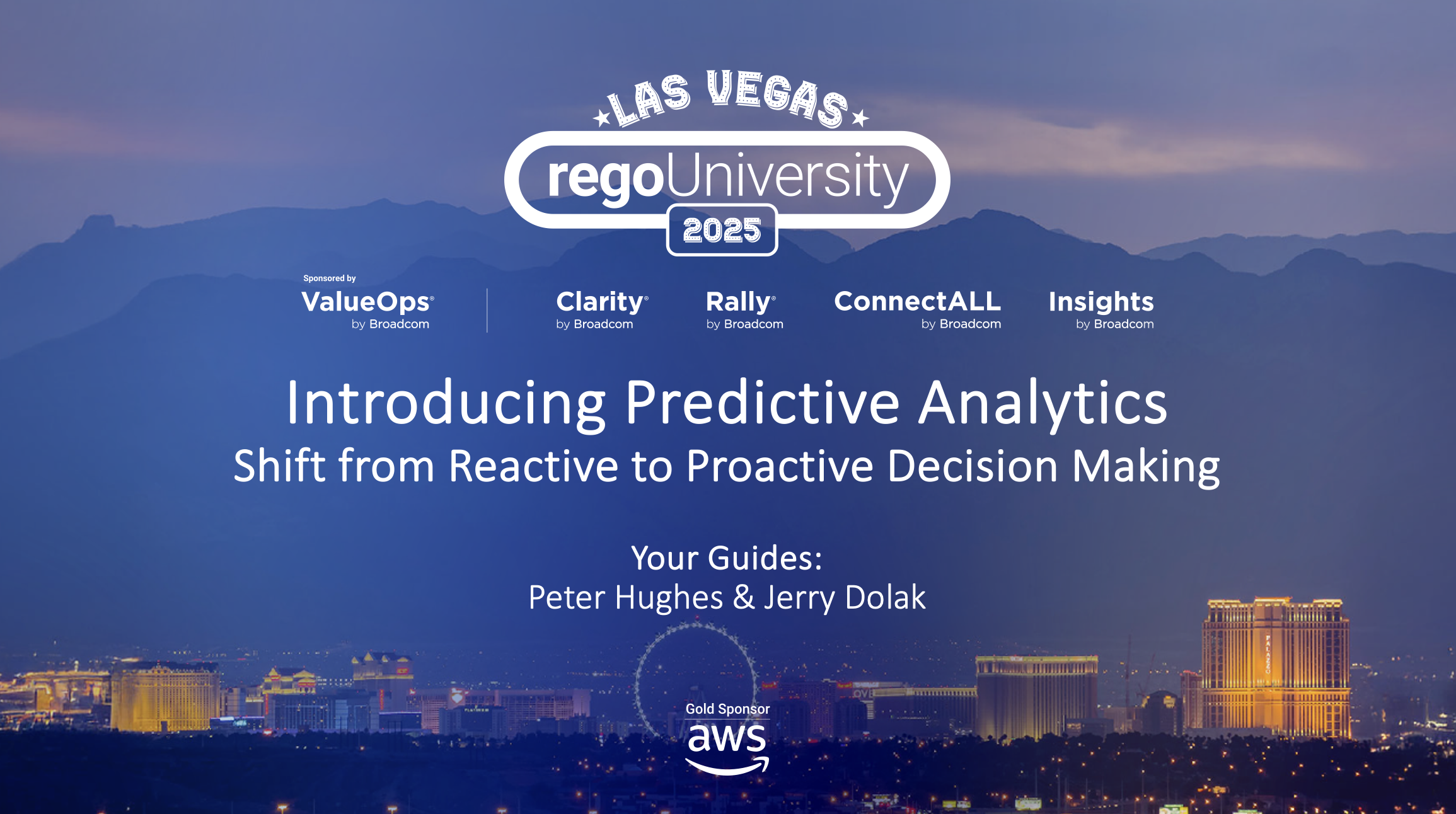 Introducing Predictive Analytics – RegoU 2025