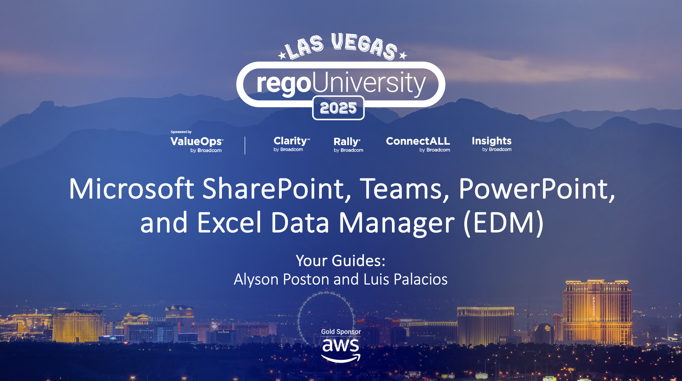 Microsoft SharePoint, Teams, PowerPoint, and Excel Data Manager – RegoU 2025
