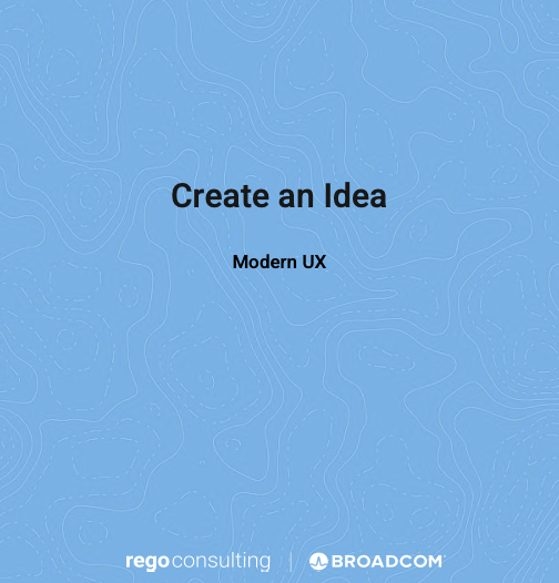 QRG - Creating and Managing Ideas - Modern UX 16.4