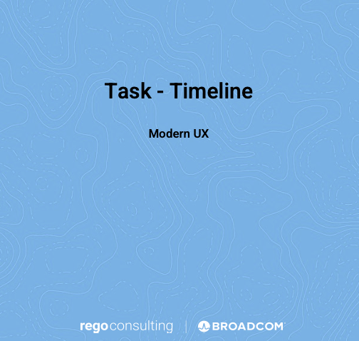 QRG - Task – Timeline - 16.4